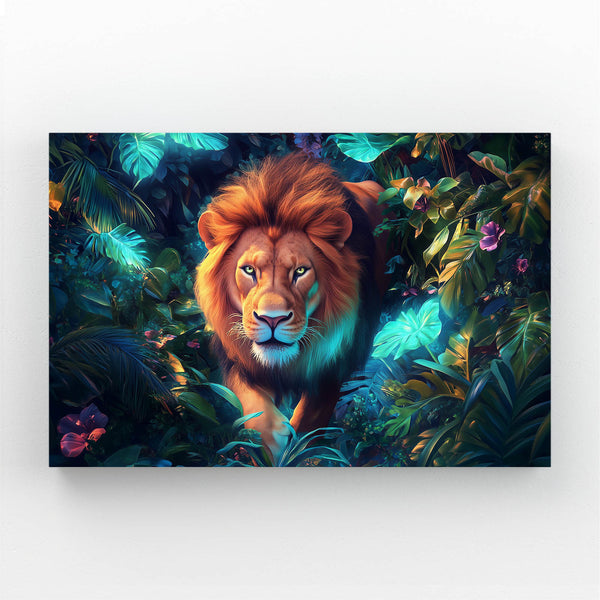 Majestic Jungle Lion Wall Art | MusaArtGallery™