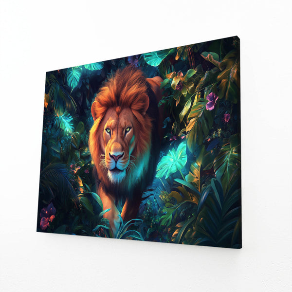 Majestic Jungle Lion Wall Art | MusaArtGallery™