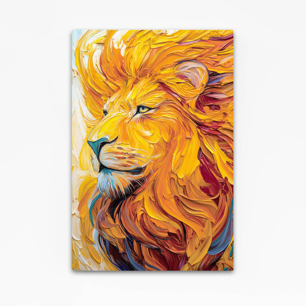 Majestic Lion Canvas Wall Art | MusaArtGallery™