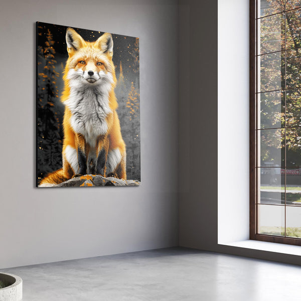 Majestic Stance Fox Art | MusaArtGallery™