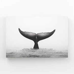 Majestic Tail Whale Art | MusaArtGallery™