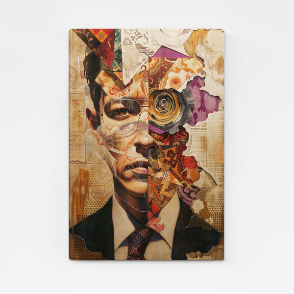 Man and Flower Trippy Art | MusaArtGallery™