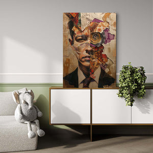 Man and Flower Trippy Art | MusaArtGallery™