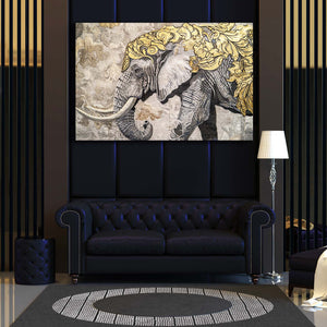 Mandala Art Elephant | MusaArtGallery™