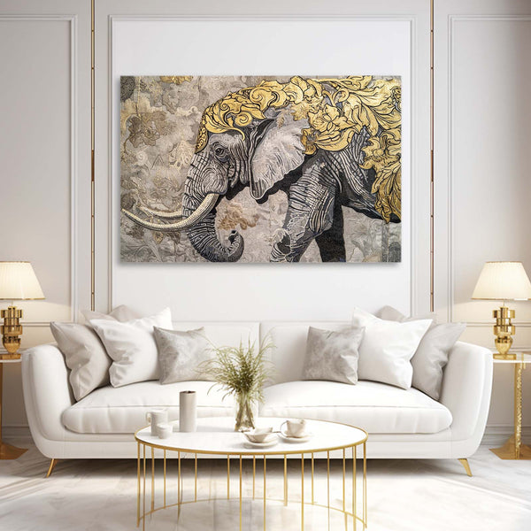Mandala Art Elephant | MusaArtGallery™