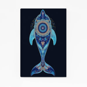 Mandala Dolphin Art