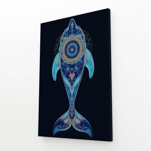 Mandala Dolphin Art