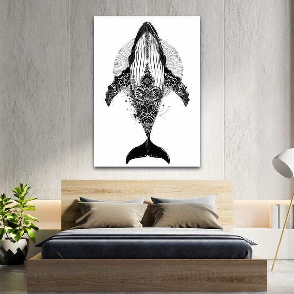 Mandala Whale Art | MusaArtGallery™