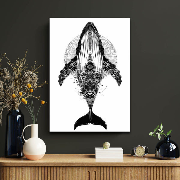 Mandala Whale Art | MusaArtGallery™