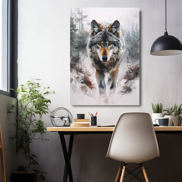 Japanese Wolf Art  | MusaArtGallery™