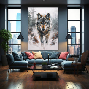 Japanese Wolf Art  | MusaArtGallery™Japanese Wolf Art  | MusaArtGallery™