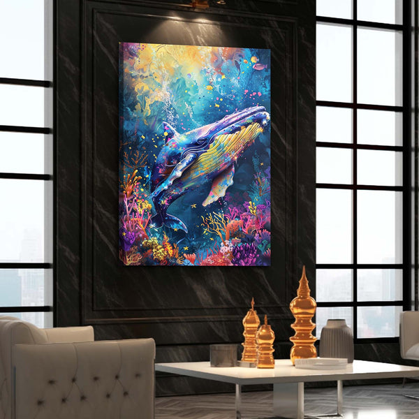 Marine Fantasy Whale Art | MusaArtGallery™