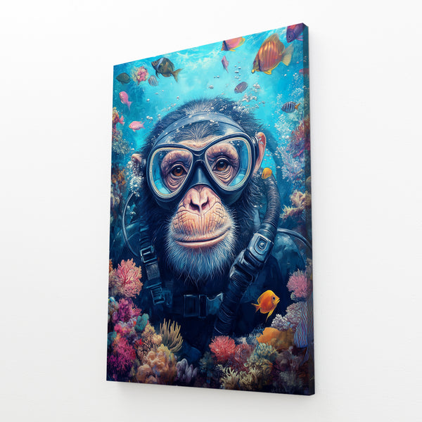 Marine Monkey Art