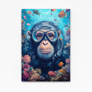 Marine Monkey Art