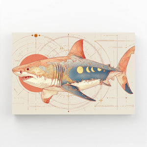 Math Shark Art