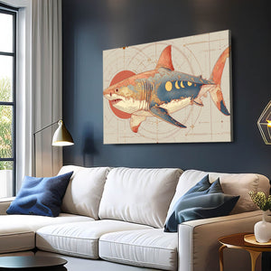Math Shark Art