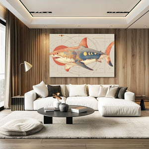 Math Shark Art