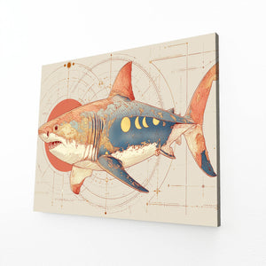 Math Shark Art