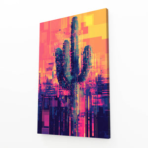 Matrix Cactus Art