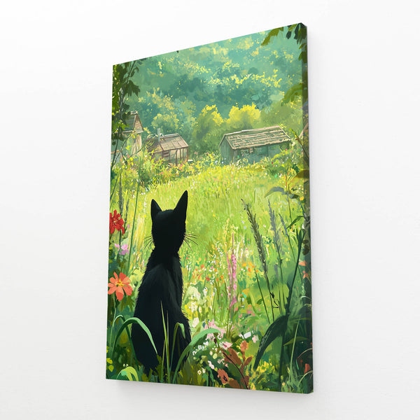 Meadow Cat Art | MusaArtGallery™