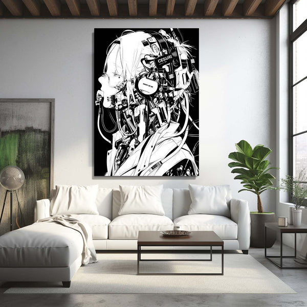 Mechanical Soul Cyberpunk Art | MusaArtGallery™