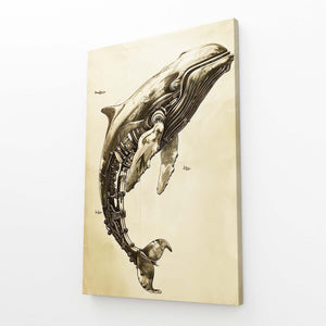 Mechanical Whale Art | MusaArtGallery™