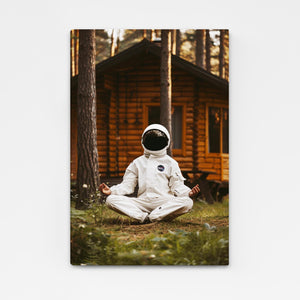 Meditation Astronaut Art  | MusaArtGallery™
