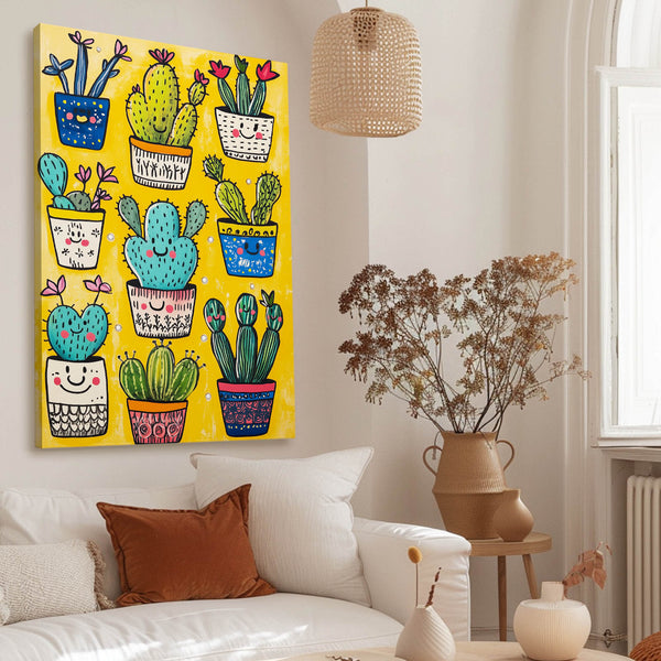 Mexican Cactus Art Print