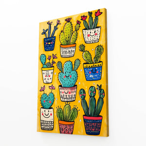 Mexican Cactus Art Print