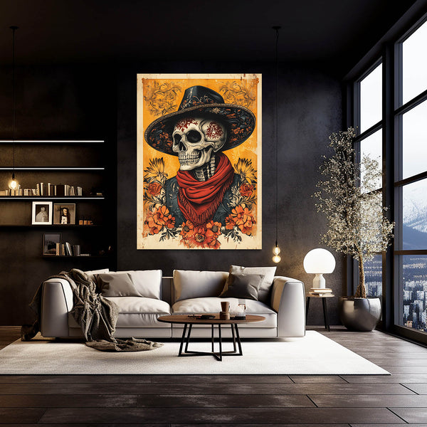 Mexican Skull Art | MusaArtGallery™