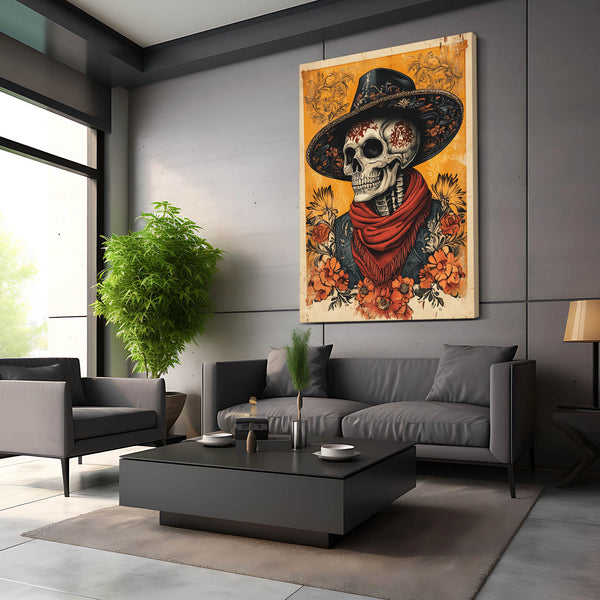 Mexican Skull Art | MusaArtGallery™