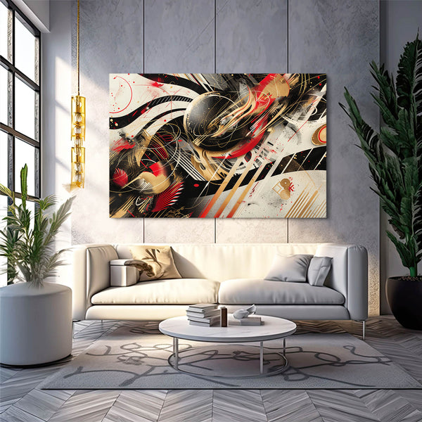 Mexican Wall Art Abstract Motion | MusaArtGallery™