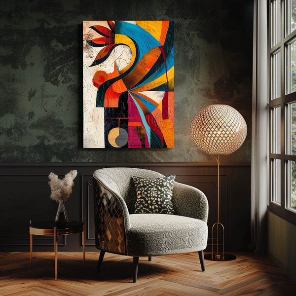 Mexican Wall Art Abstract Rhythm | MusaArtGallery™