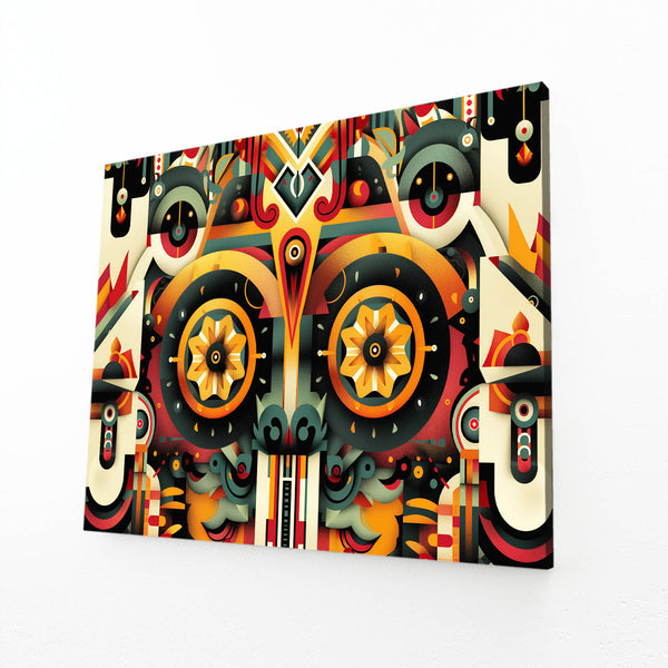  Mexican Wall Art Aztec Essence | MusaArtGallery™