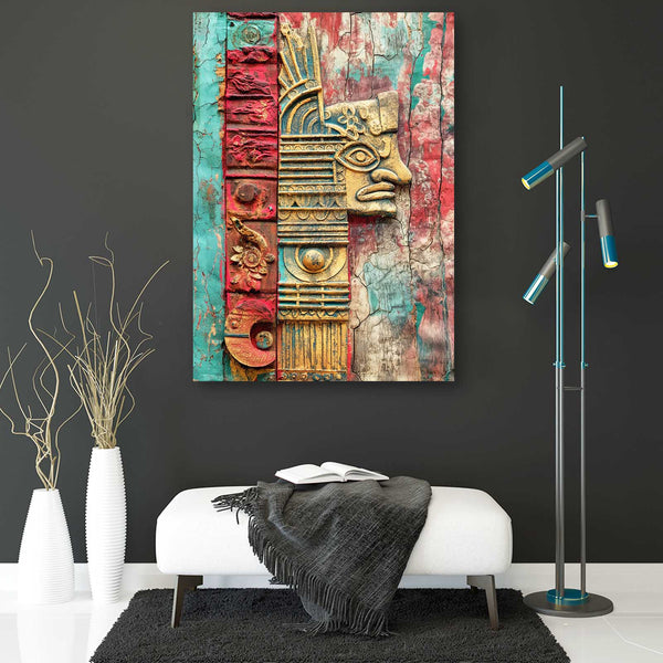 Mexican Wall Art Aztec | MusaArtGallery™