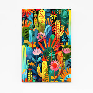 Mexican Wall Art Cactus Garden | MusaArtGallery™