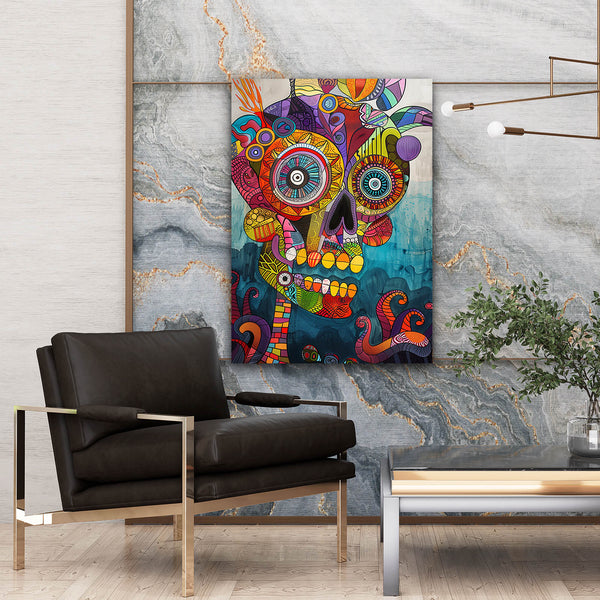 Mexican Wall Art Calavera | MusaArtGallery™