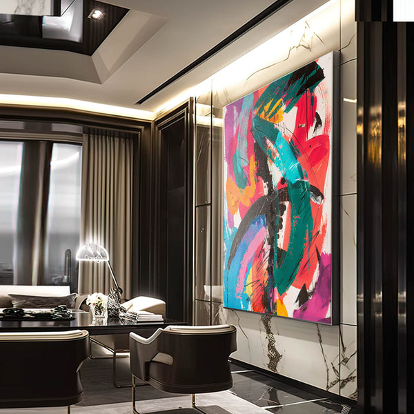 Mexican Wall Art Color Torrent | MusaArtGallery™