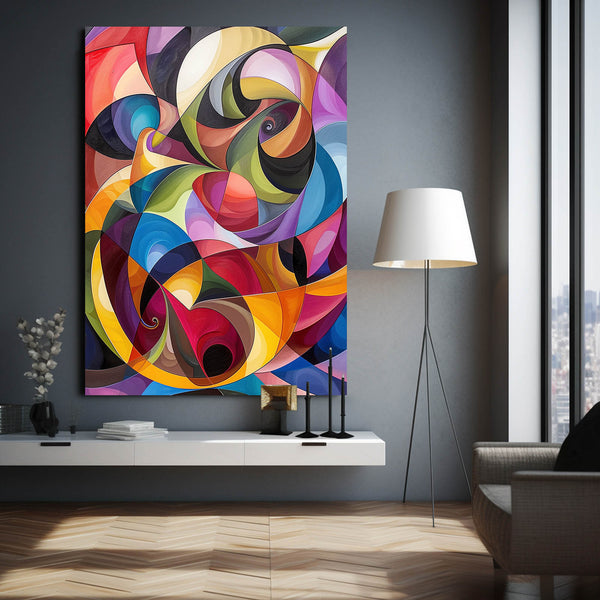 Mexican Wall Art Colorful Swirl | MusaArtGallery™