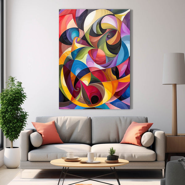 Mexican Wall Art Colorful Swirl | MusaArtGallery™