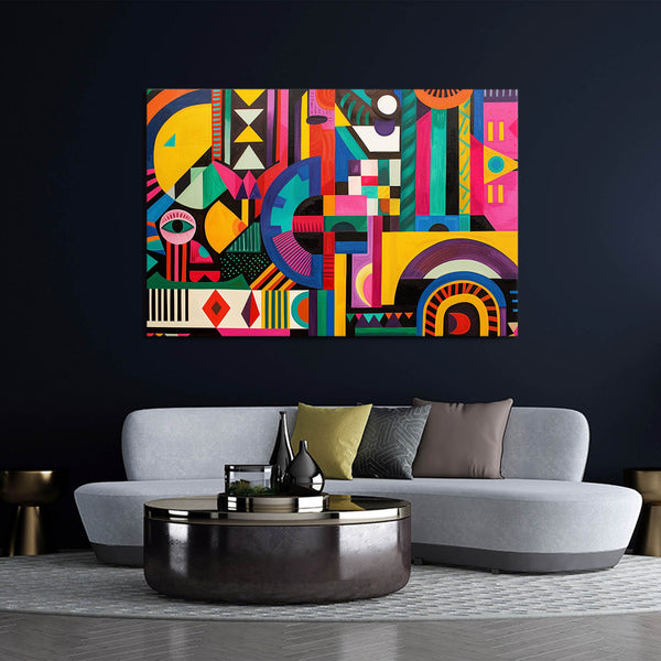 Mexican Wall Art Colors Fusion | MusaArtGallery™