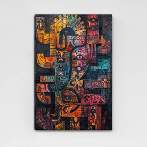 Mexican Wall Art Cultural Symphony | MusaArtGallery™