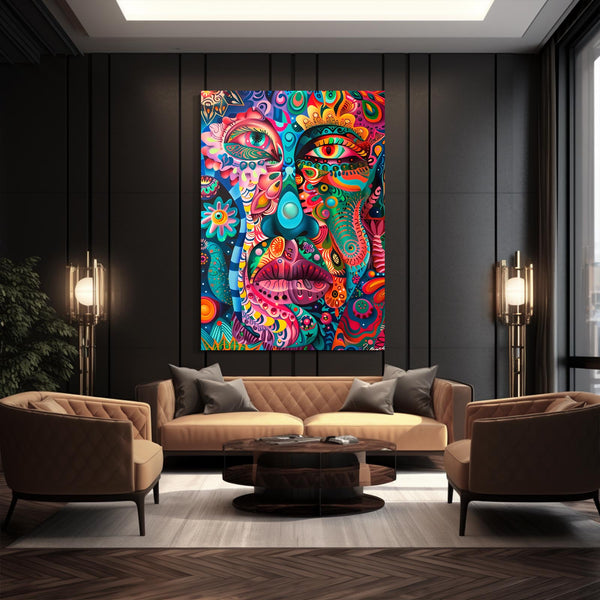 Mexican Wall Art Dream Face | MusaArtGallery™