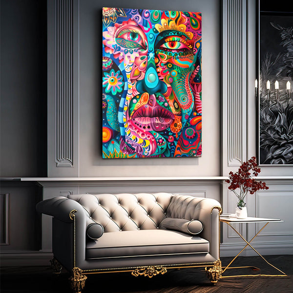 Mexican Wall Art Dream Face | MusaArtGallery™