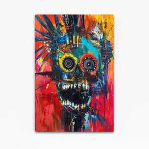 Mexican Wall Art Energetic Skull | MusaArtGallery™