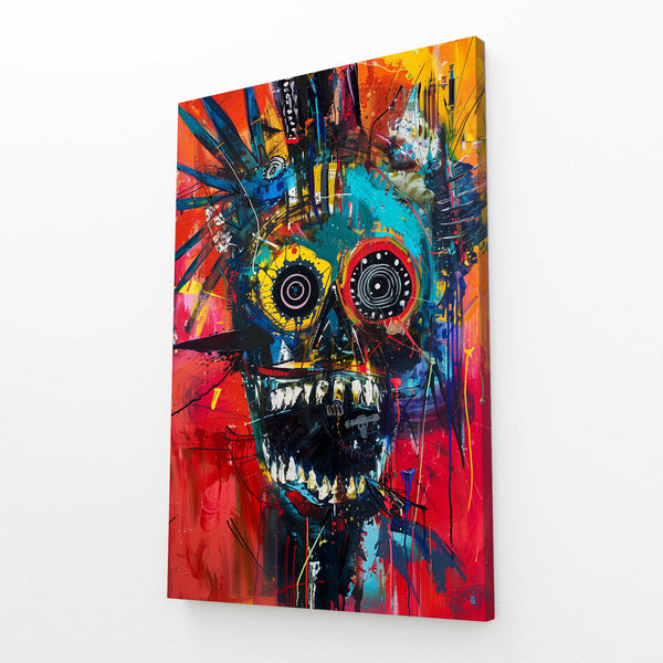 Mexican Wall Art Energetic Skull | MusaArtGallery™