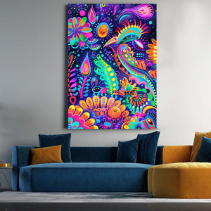 Mexican Wall Art Floral Burst | MusaArtGallery™