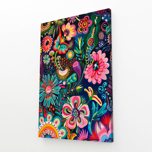 Mexican Wall Art Floral Fiesta | MusaArtGallery™