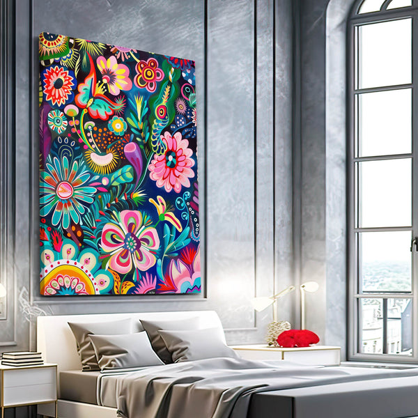 Mexican Wall Art Floral Fiesta | MusaArtGallery™