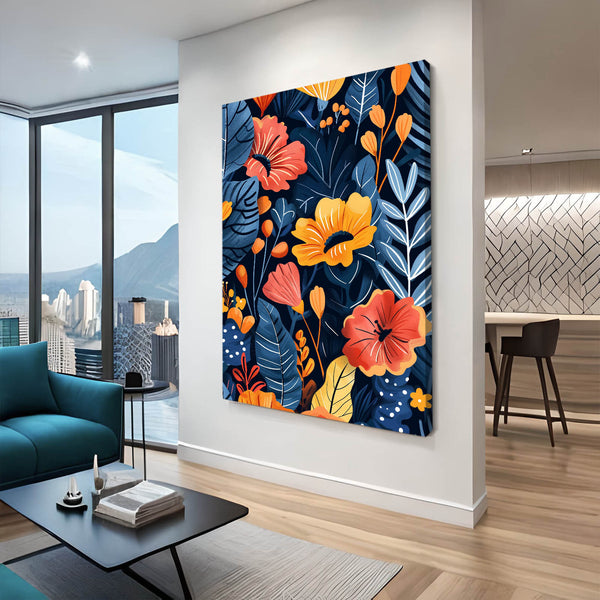 Mexican Wall Art Floral Harmony | MusaArtGallery™